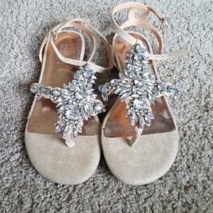NWT Gold Badgley Mischka Shoes